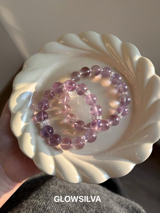 【葡萄碎冰冰】玻利维亚紫水晶 透体深紫 商品图3