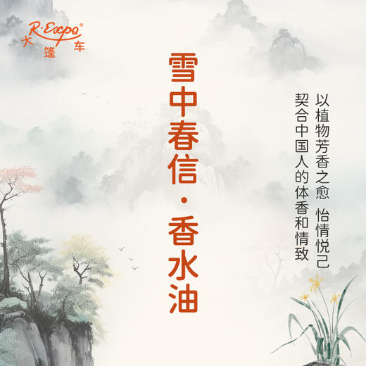 雪中春信香水油 古风香调 植物精油香氛 适用护体香 护手油 润发丝 大篷车精油 商品图3