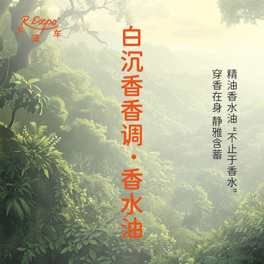 白沉香香调香水油 植物精油香氛 适用护体香 护手油 润发丝 大篷车精油 商品图0
