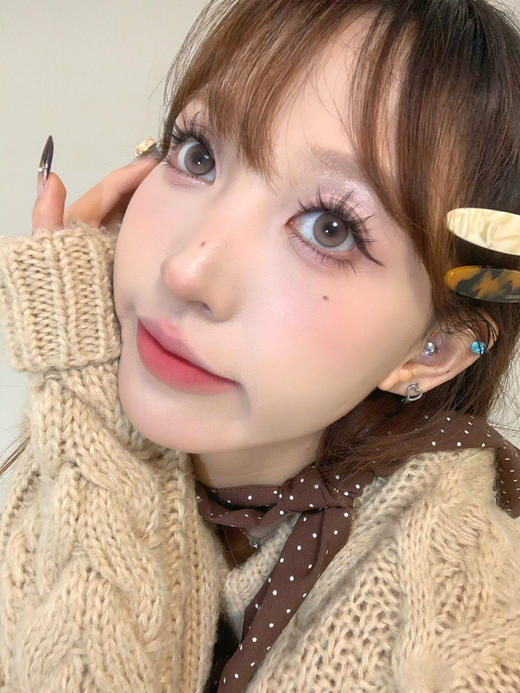 月抛 Susugirl 小泪袋棕 14.2 商品图3