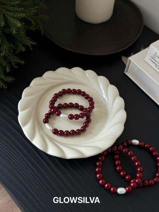 【新年福利】平价又显贵！安可拉红淡水珍珠手链 商品图5