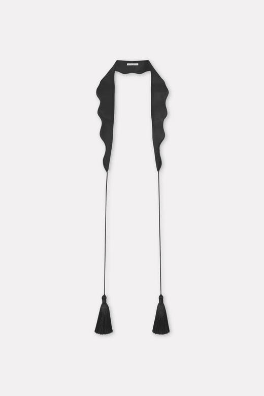 Mark Kenly Domino Tan  黑色aroi贝壳流苏装饰领 商品图4