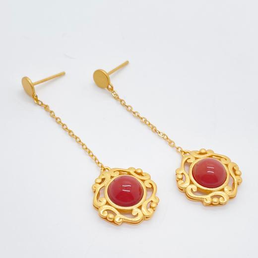 南红S925-17072耳饰 商品图0