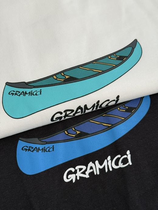 小野人山系潮流木舟印花圆领短袖T恤 商品图2