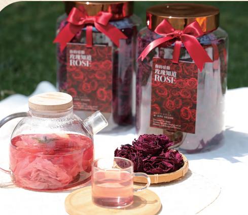 逐南味抱抱桶墨红玫瑰 商品图0