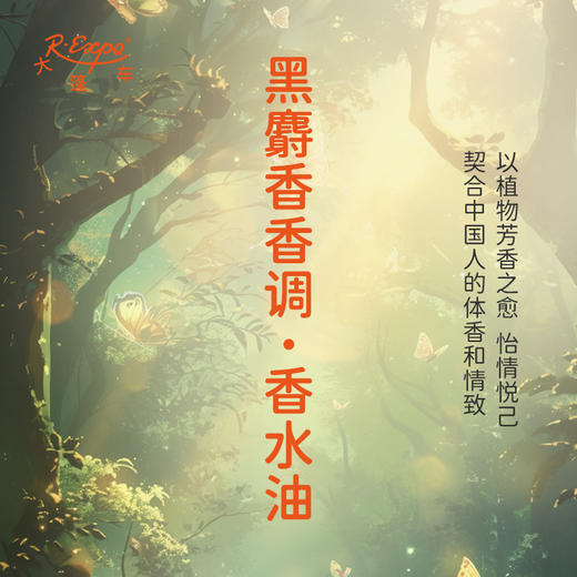 黑麝香香调香水油 植物精油香氛 适用护体香 护手油 润发丝 大篷车精油 商品图3