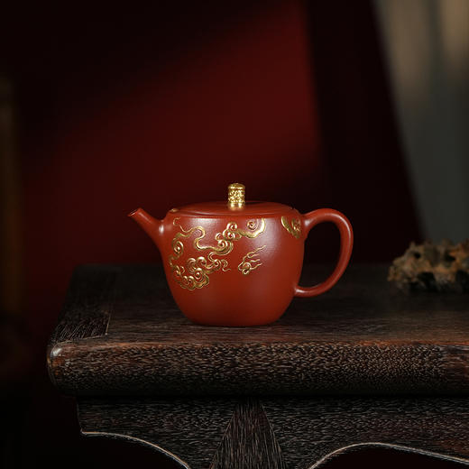 龙德堂陶艺 汤宣武制《筋斗云》原矿大红袍 190cc 库存请咨询客服 商品图0