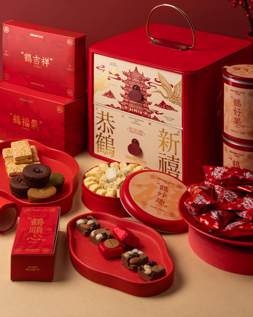 一克甜品2025年礼「恭鹤新禧」 商品图2