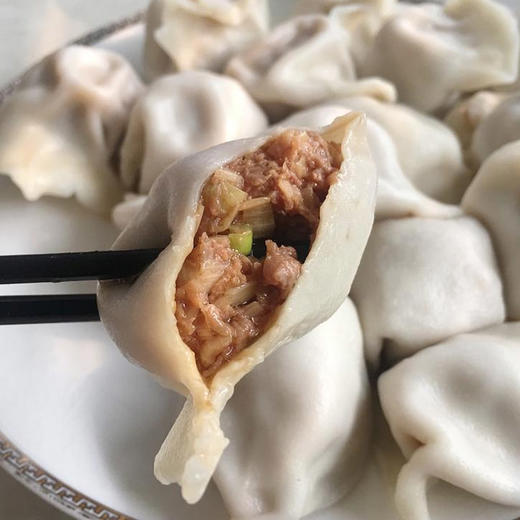 凤酒飘香-大葱牛肉馅水饺 手工水饺 商品图1