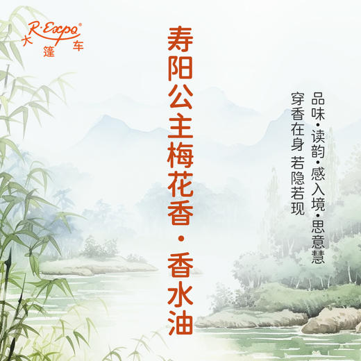 寿阳公主梅花香香水油  古风香调 植物精油香氛 适用护体香 护手油 润发丝 大篷车精油 商品图1