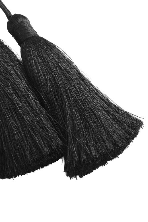 Mark Kenly Domino Tan  黑色aroi贝壳流苏装饰领 商品图7