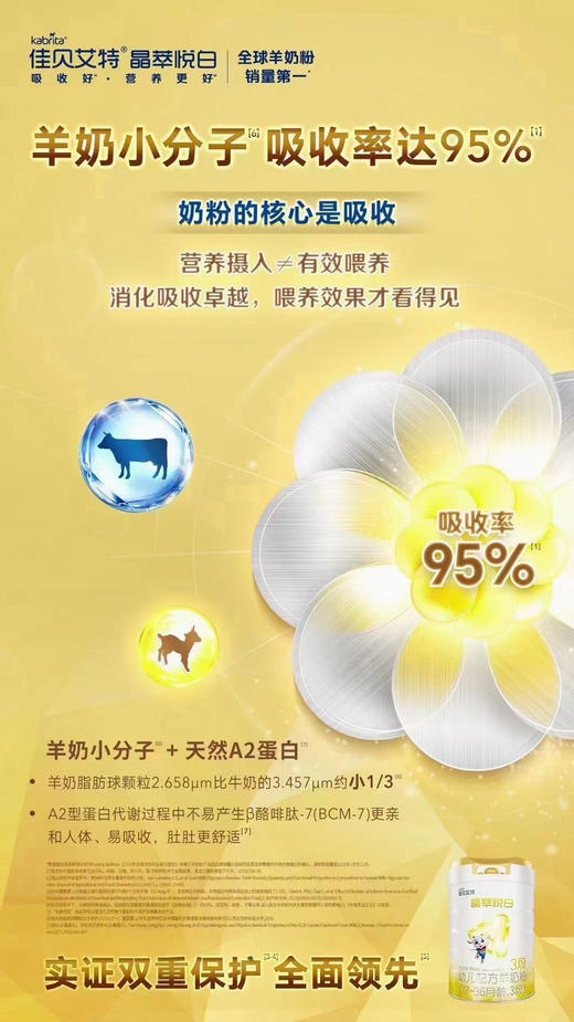 佳贝艾特晶萃悦白800克一罐活动价298元，共六罐1788元. 商品图1