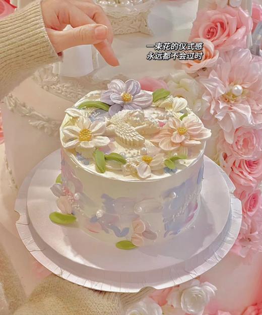 格桑伊甸刮刀花蛋糕 商品图0