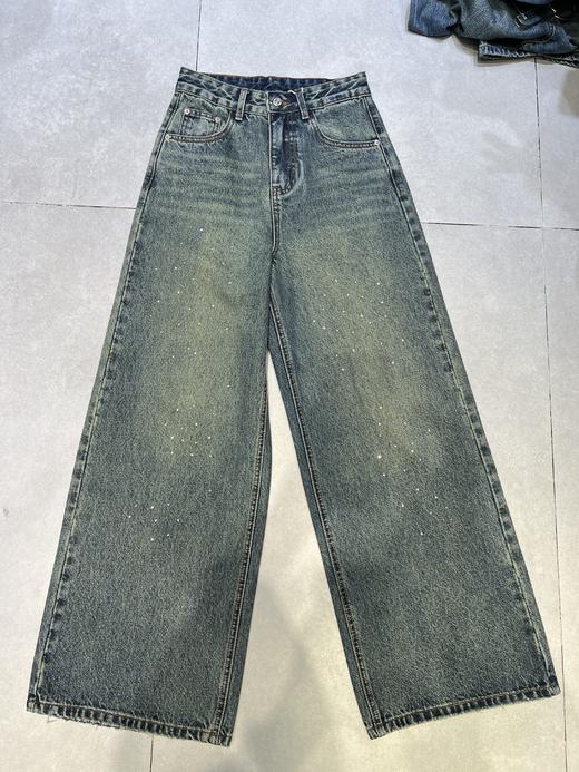 【门店同款】ENJOY秋季C烫钻闪闪牛仔裤 159501077 商品图0