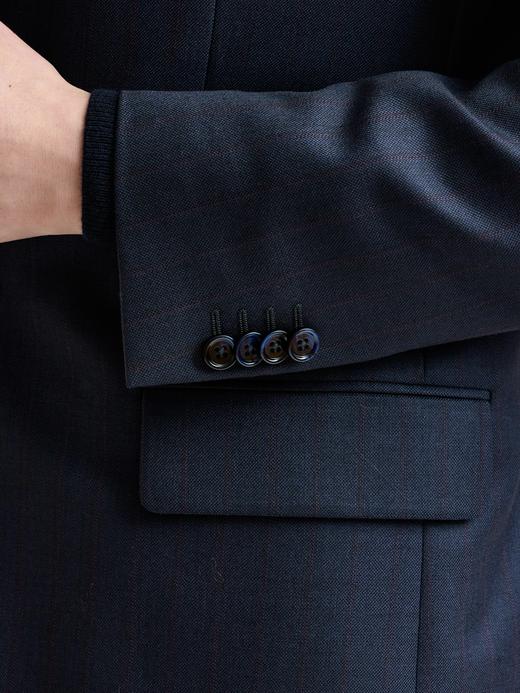 「爱好者直选40款」Scabal Tornado 暴风320克重澳洲美丽诺羊毛全麻衬西装套装 商品图4