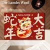 【蛇年限定❗️新年开运地毯】把污渍挡在门外，一踩即干，地板一点不脏，新春联玄关门口踩脚垫，红包喜庆入户门地垫 商品缩略图0