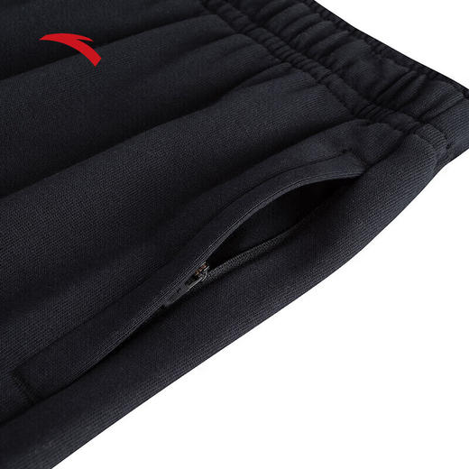 安踏好事发生  新年款休闲卫裤男士宽松保暖束脚运动长裤152518301S 商品图3