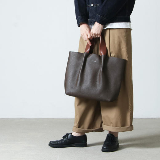 Hender Scheme piano bag medium日本职人手工制牛皮植鞣革手提包 商品图0