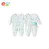 ZB1EL001贝贝怡男女宝宝连体衣春装新生儿纯棉服婴儿哈衣两件装 商品缩略图5