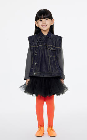 jnby   25年春款  牛仔马甲   1P1513480