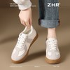 ZHR则则厚底增高德训鞋圆头女鞋春秋款百搭休闲鞋学生板鞋小白鞋 商品缩略图7