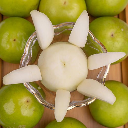 【蜜罐苹果枣】皮薄核小 果肉白嫩细腻 新鲜脆爽 甜蜜多汁 商品图3