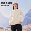 拓路者半开襟卫衣女款24年秋季简约户外运动卫衣保暖打底衫上衣 商品缩略图2