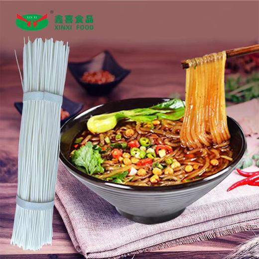 甘肃 粉条土豆粉马铃薯粉火锅宽粉韭叶粉细粉10斤天水麻辣烫粉 商品图2