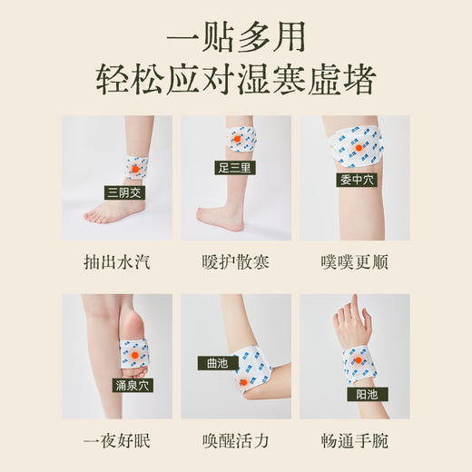 【真不二】王不留行玫瑰足贴2.0足底温灸促通全身养护涌泉一贴多用 商品图1