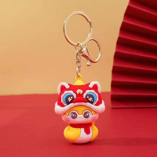 【新年限定❗️新款国潮钥匙扣】金马迎春，财气福气运气蹭蹭涨，既是挂件也是小摆件！马年小礼品新年生肖马高级精致节日礼物链 商品图3