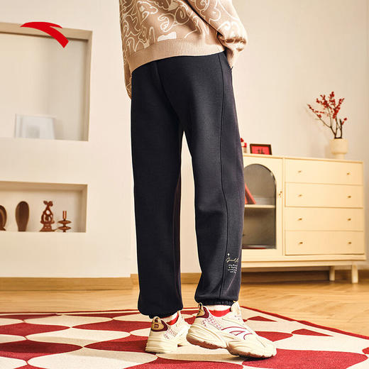 安踏好事发生丨本命年运动长裤女裤春季休闲束脚卫裤子162518312S 商品图1