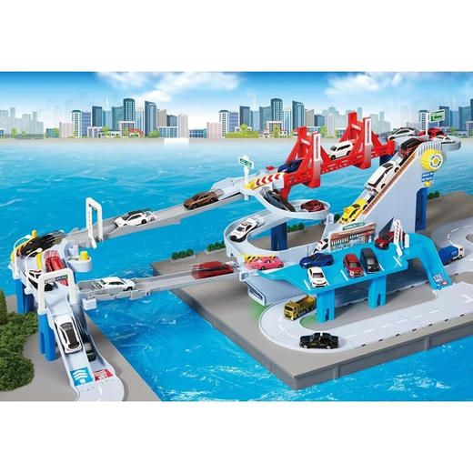 多美卡世界 立交桥高速公路 953739  2节2号电池 商品图4