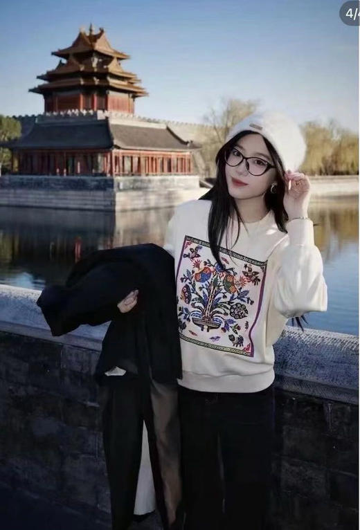 【1月2日  上午12:00 秒杀】之禾 全棉精梳毛圈 年款福寿三多卫衣 贺岁系列 商品图6