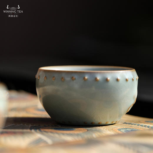 问鼎汝瓷天青乙巳战鼓杯 商品图4