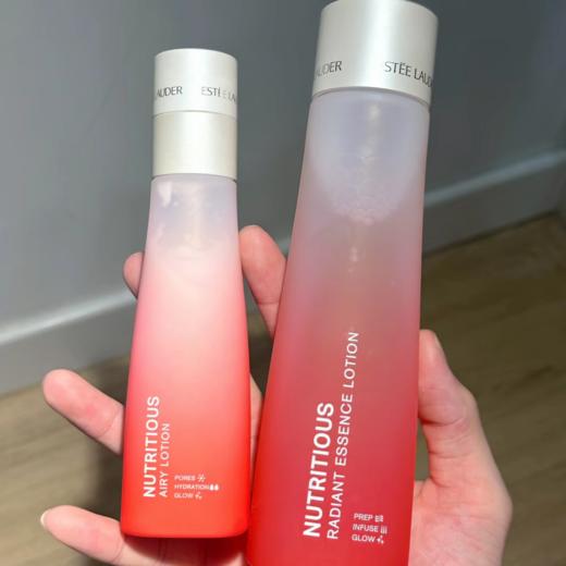 雅诗兰黛鲜活亮采红石榴水乳套装（精华水200ml+倍润乳液100ml）护肤品 商品图3