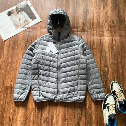 法国*鱼连帽轻薄纯色羽绒 商品图4