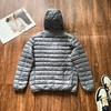 法国*鱼连帽轻薄纯色羽绒 商品缩略图2
