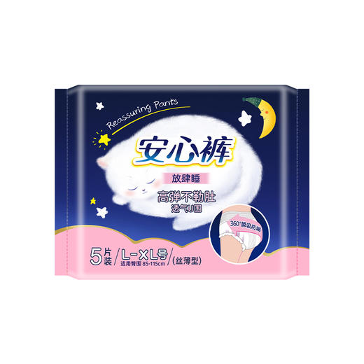 黛茉诗安心裤女性卫生裤5片装(L-XL)（241081） 商品图7