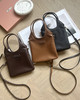 单品包邮 现货 THS 1.6-无 缪家 大牛工厂 IVY皮革手袋 撞色缝线托特包 3色 CQ1379 商品缩略图7