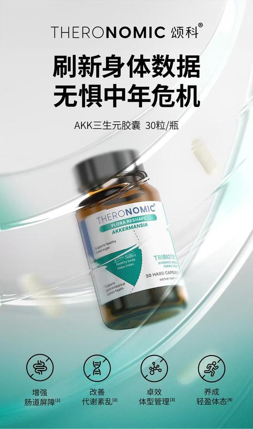 TheroNomic AKK三生元胶囊30粒/瓶（下单请咨询客服） 商品图0