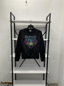 KENZO 女士秋季刺绣虎头LOGO圆领保暖套头长袖卫衣