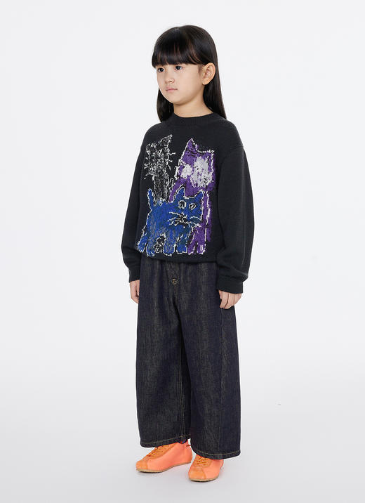 jnby  25年春款  牛仔九分裤  1P1E10240 商品图6