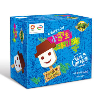 伊利妙趣小雪生 牛奶巧克力味冰淇淋65克/支*6支 冰淇淋冷饮 商品图1