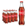 可口可乐（Coca-Cola）可乐碰响瓶 碳酸汽水275ml*12瓶 怀旧玻璃整箱装 商品缩略图4