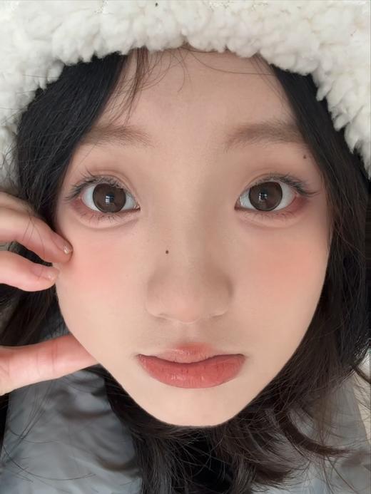 hushlens 年抛美瞳 桂圆奶巧 直径14.2mm着色13.4mm 商品图0