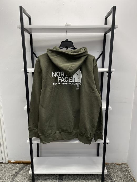 THE NORTH FACE/北面 男士后背印花连帽套头加绒卫衣 商品图2