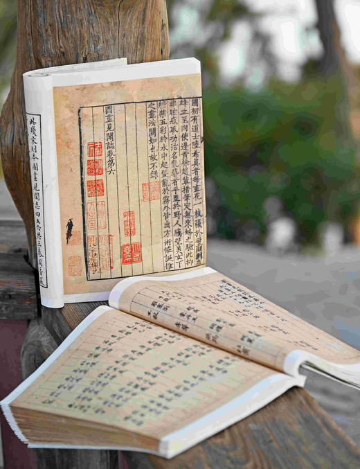 续宋本丛书·宋刻配元抄本《图画见闻志》（仿真）〔宋〕郭若虚  撰 商品图0