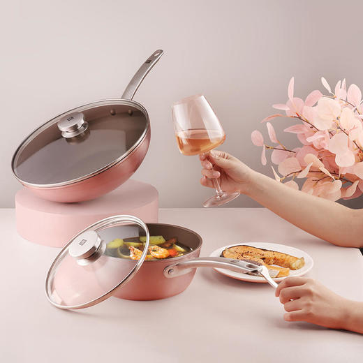 ZW-EY107ZWILLINGEnjoy不粘煎锅三件套装（粉色） 商品图5