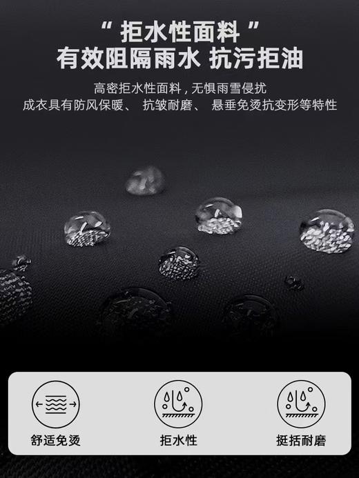 特价清仓罗蒙黑金石墨烯派克服 商品图8