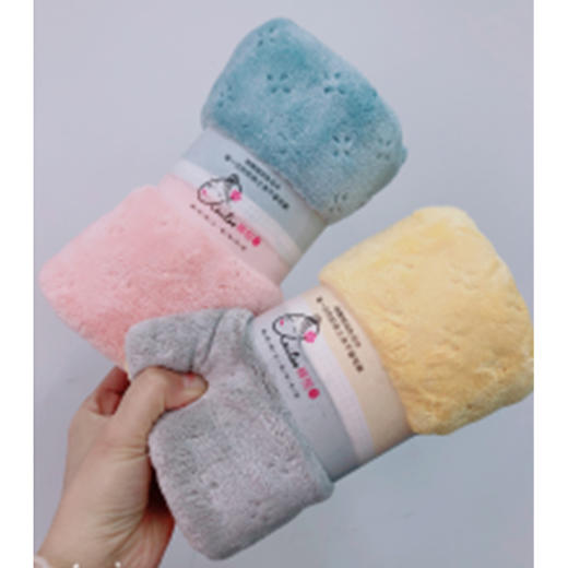 馨宜优品棉悦纳微绒加厚双色毛巾（蓝色） 商品图2